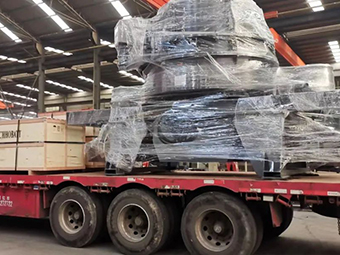 沖擊式制砂機波動滾軸篩發貨-請查收